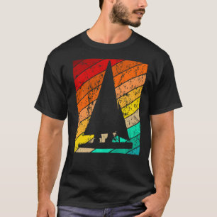 Segelboot Vintag Retro T-Shirt