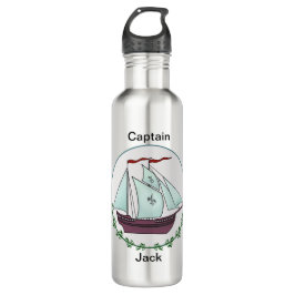 Segelboot Wasserflasche Edelstahlflasche