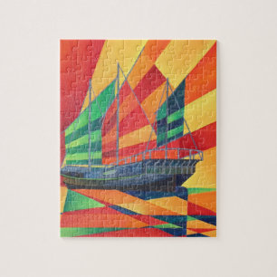 Segelboot weg Junk Pleasure Puzzle
