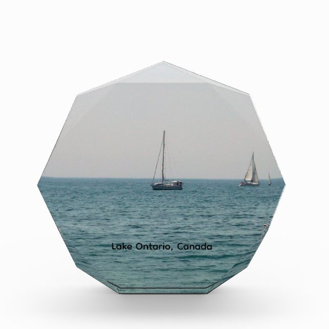 Segelboote auf dem Ontariosee  Fotoblock (Vorderseite)