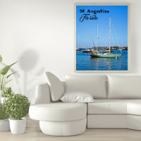 Segelboote auf Matanzas Bay St. Augustine Florida