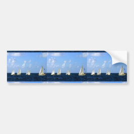 Segelboote Autoaufkleber