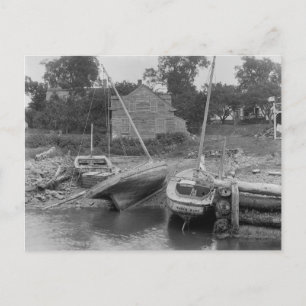 Segelboote bei Kittery Point, 1900 Postkarte