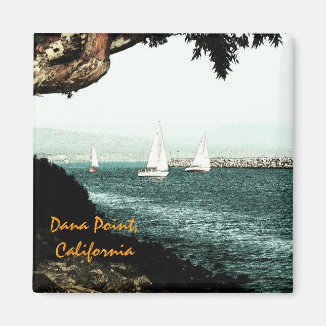 Segelboote im Hafen Magnet (Vorne)