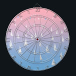 Segelboote im Meer Dartscheibe<br><div class="desc">Segelboote in der Ferne auf dem offenen blauen und rosa Meer Regatta bei Sonnenaufgang. Segelyacht gleitet über die Wellen. Regatta Boote auf dem Meer. Segelboote auf einer Segelveranstaltung. Regatta Boot Rennen minimale und abstrakte Design. Segelsport</div>