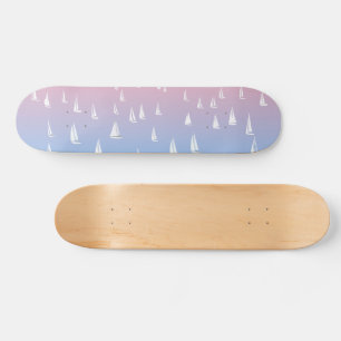 Segelboote im Meer Skateboard