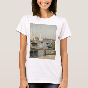 Segelboote in Argenteuil von Gustave Caillebotte T-Shirt