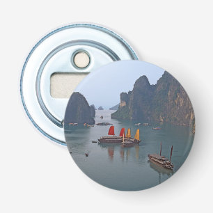 Segelboote in Ha Long Bay - Vietnam, Asien Flaschenöffner