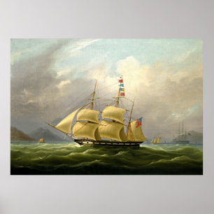 Segelboote malen 40 poster