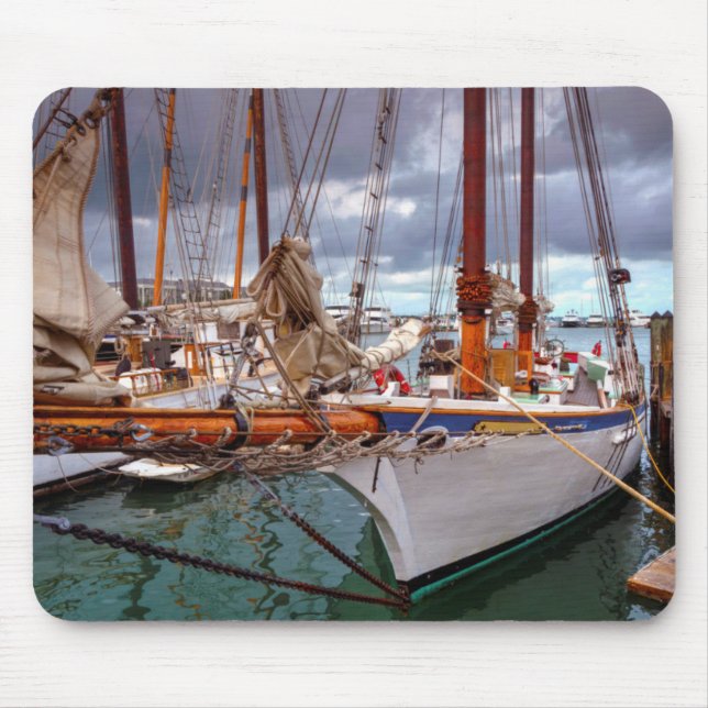 Segelboote Morred an Key West Mousepad (Vorne)