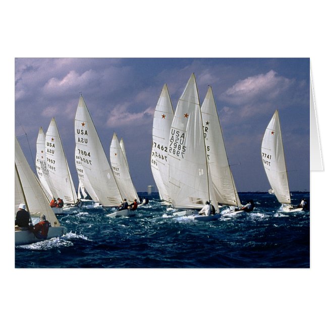 Segelboote - Racing Segelboote - Star Class (Vorderseite (Horizontal))