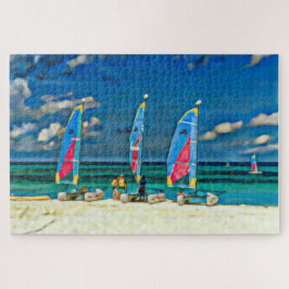 Segelboote Tropical Beach Urlaub Puzzle