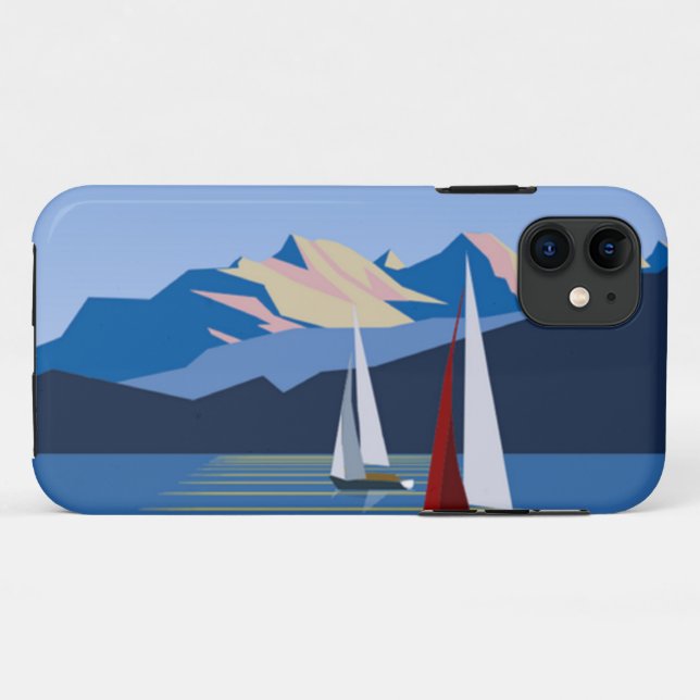 Segelboote und Foto Case-Mate iPhone Hülle (Rückseite (Horizontal))
