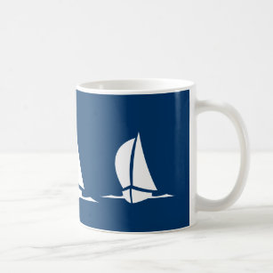 Segelbootkaffee-Tasse Kaffeetasse