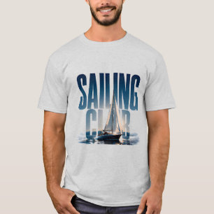 Segelclub Luxuriöse Nautilsche Grafik T-Shirt