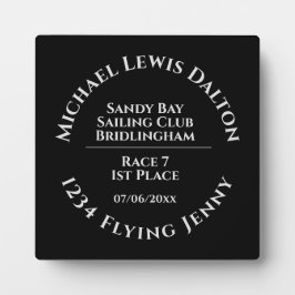 Segelclub Trophy Fotoplatte