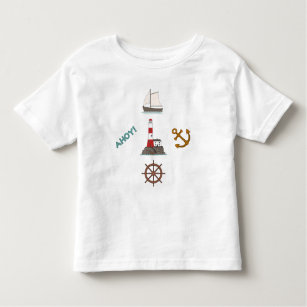 Segeldesign-Farbe Kleinkind T-shirt