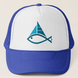 Segelfischkappe Truckerkappe