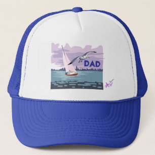 Segelflieger "Vater" Trucker Hat Truckerkappe