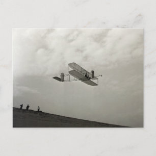 Segelflugtest Flug Luftfahrt Wright Brothers Postkarte