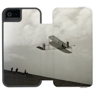 Segelflugtest Flugluftfahrt Wright-Brüder Incipio Watson™ iPhone 5 Geldbörsen Hülle
