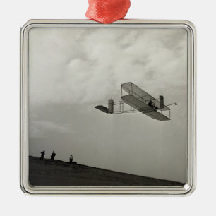Segelflugtest Flugluftfahrt Wright-Brüder Ornament Aus Metall