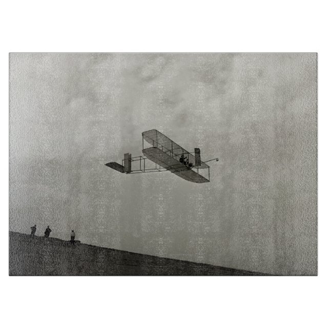 Segelflugtest Flugluftfahrt Wright Brüder Schneidebrett (Vorderseite)
