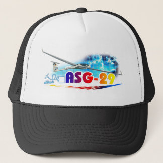 Segelflugzeug ASG 29 Schleicher Truckerkappe