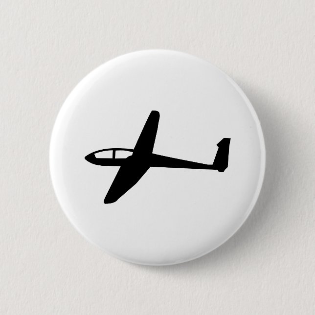 Segelflugzeug Button (Vorderseite)