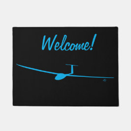 Segelflugzeug Fußmatte