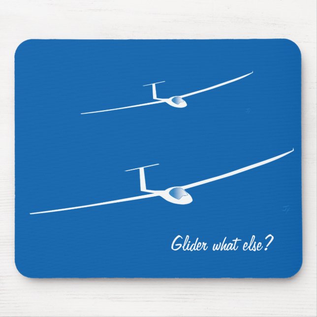 Segelflugzeug - was sonst? mousepad (Vorne)