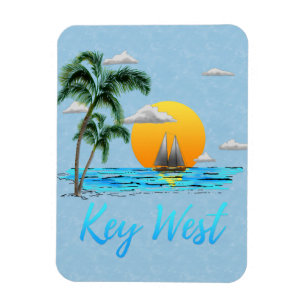 Segelkey West Florida Magnet