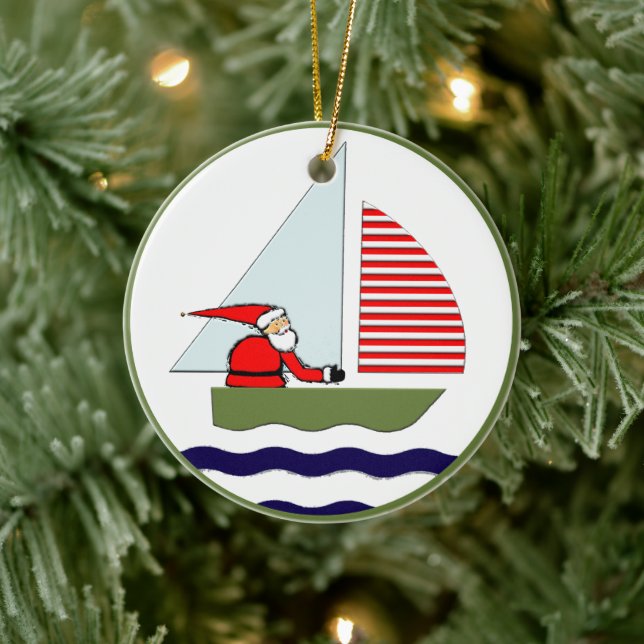 Segelkollektiv Keramik Ornament (Baum)