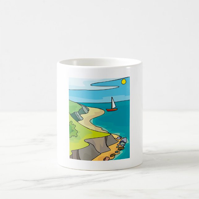 Segellandschaft Kaffeetasse (Von Creator hochgeladen)