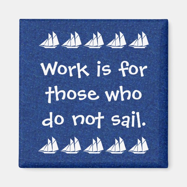 Segelmagnet Magnet (Vorne)