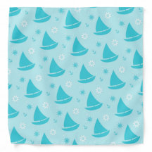 Segelmuster | Blue Summer Bandana