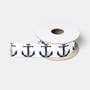 Segeln-Anker-Marine Satinband