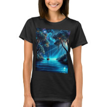 Segeln auf einer schönen Nacht