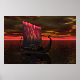 Segeln auf poster