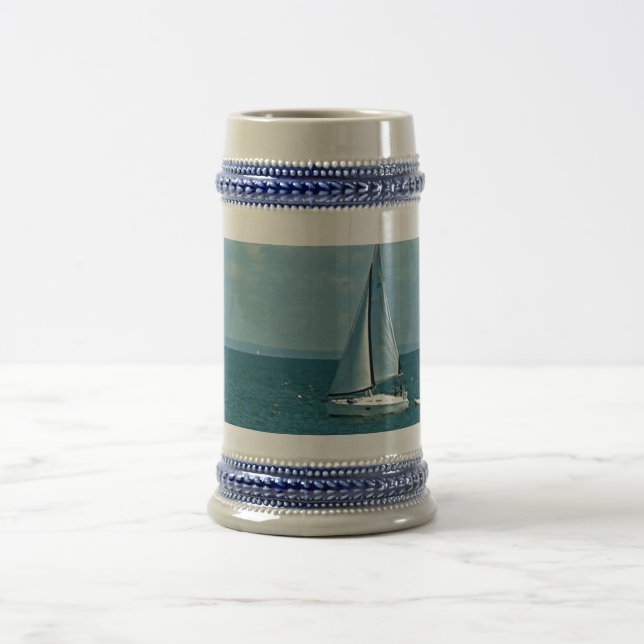 Segeln-Bier Stein Bierglas (Mittel)