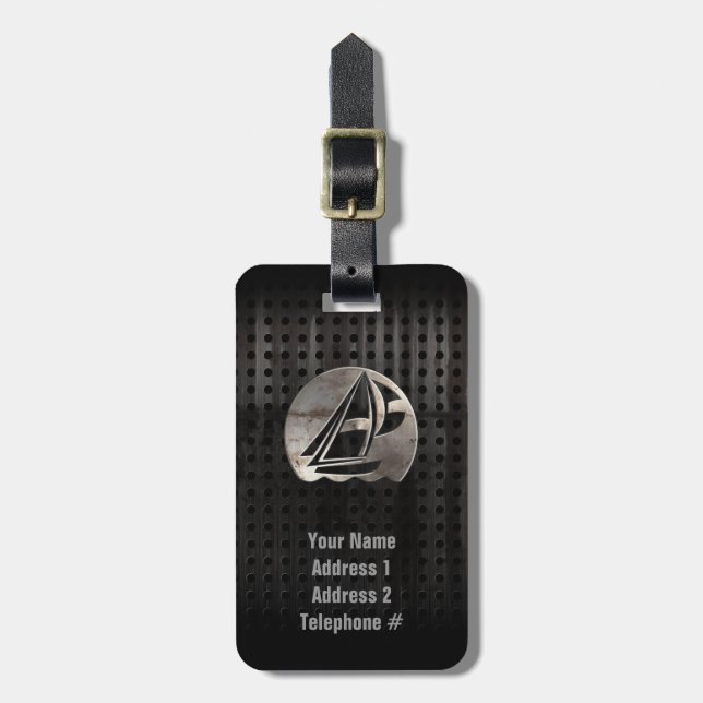 Segeln; Cool Gepäckanhänger (Vorderseite vertikal)