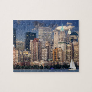 Segeln des Hudson River in New York Puzzle