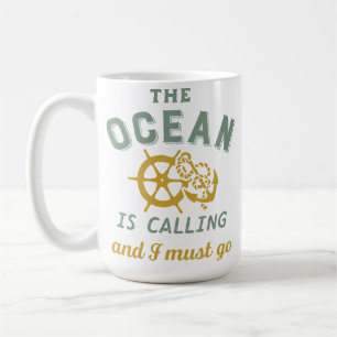 Segeln für Matrose Seemann Segelboot Kapitän Kaffeetasse