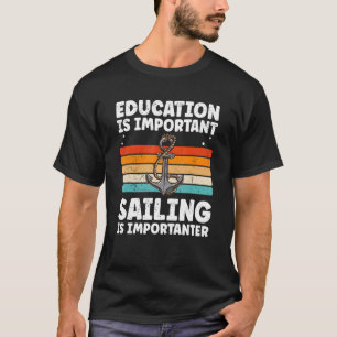 Segeln für Segeln Vater Cool Segelboot T-Shirt