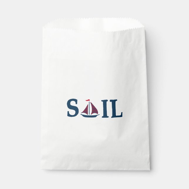 segeln geschenktütchen (Vorderseite)