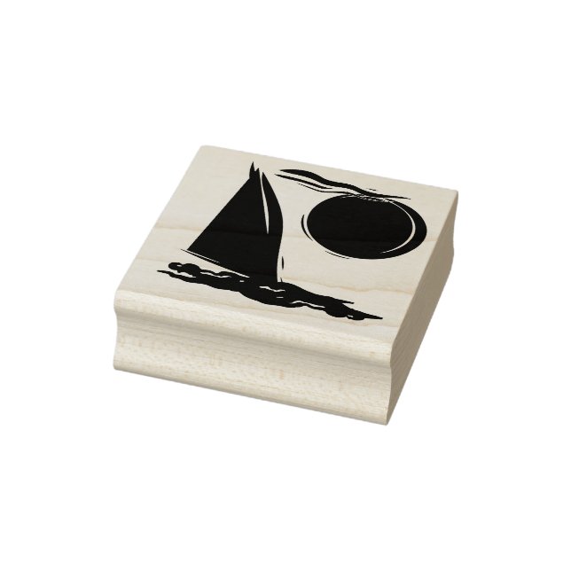 Segeln Gummistempel (Stempel)