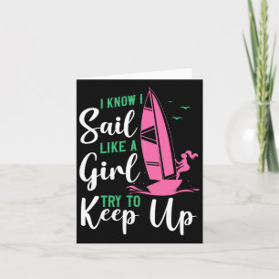 Segeln Ich weiß, ich segle wie ein Mädchen versuch Karte