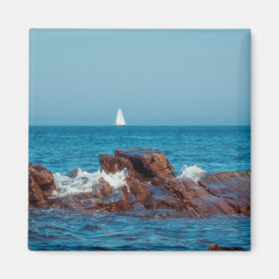 Segeln im Atlantik Magnet