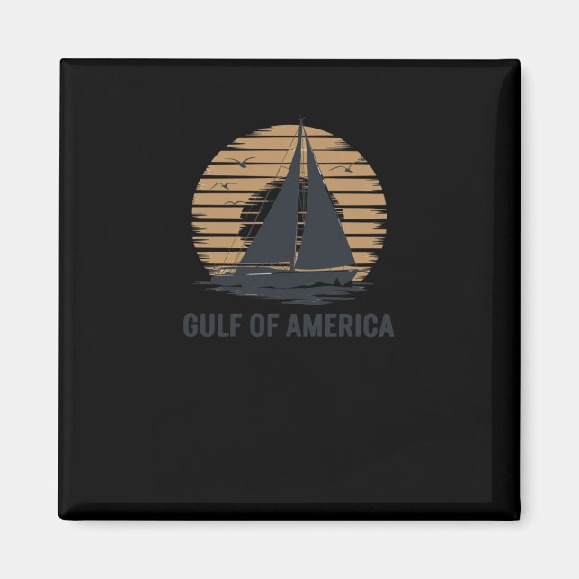 Segeln im Golf von Amerika Magnet (Vorne)