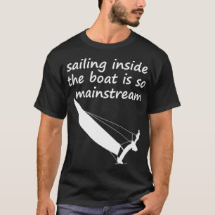 Segeln im Meer Katamaran Trapez T-Shirt